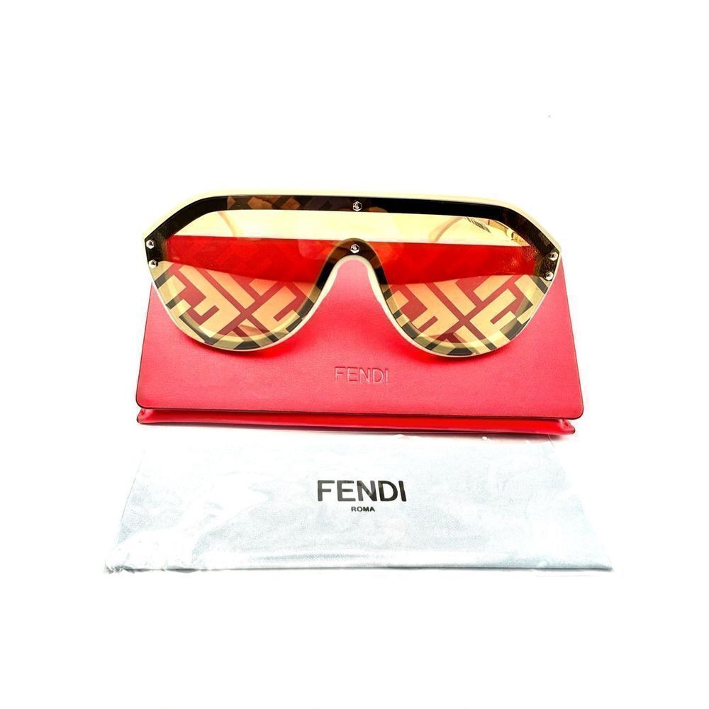 Fendi Women's FFM0039GS Shield Sunglasses